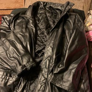 Colebrook Leather Coat